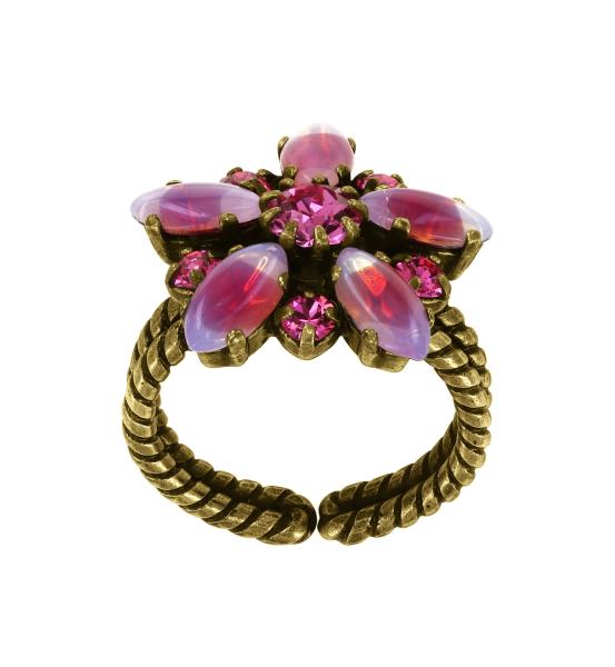 Coralline/rot - Sabrina Vintage - Ring von Konplott